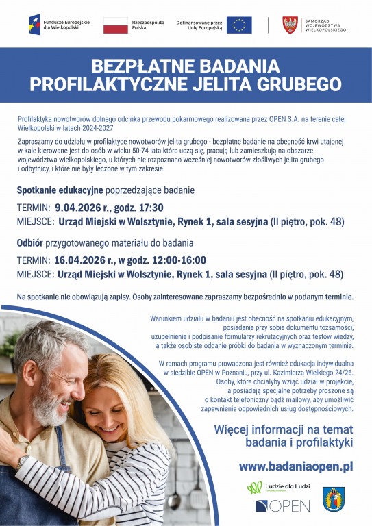 Badania profilaktyczne jelita grubego